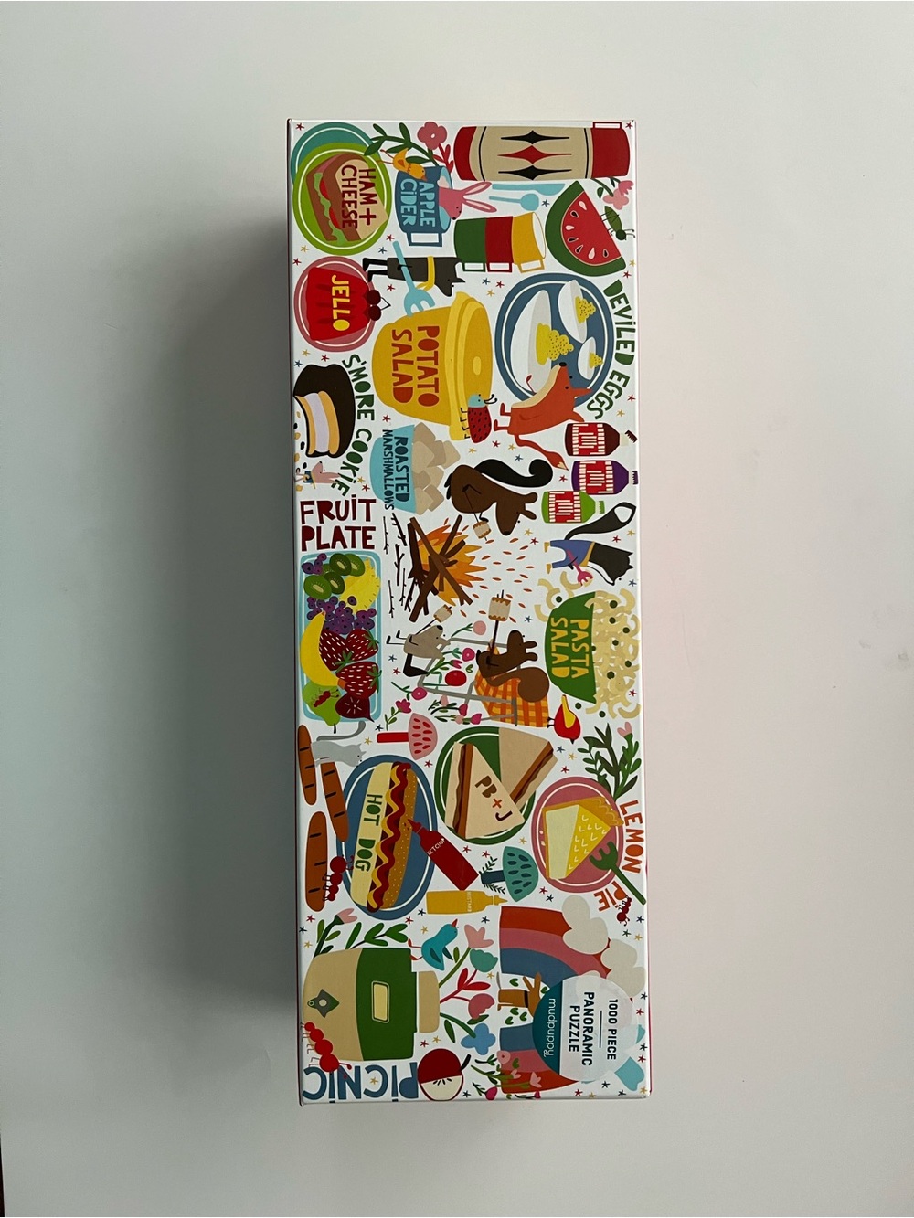 Colorful Picnic-Themed 1000 Piece Puzzle